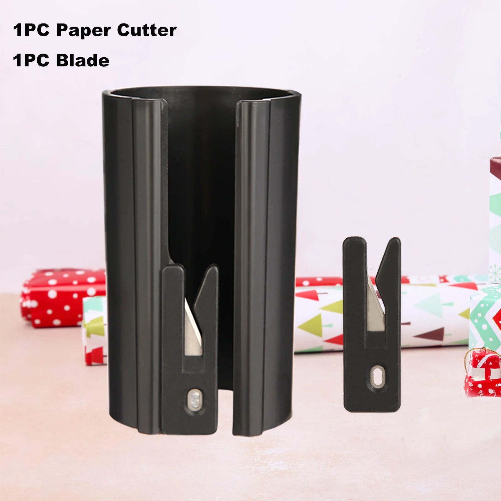 1Pc Portable Mini Paper Cutting Machine Christmas Packaging Paper Cutting Knife Cutting Wrapping Paper Cutter