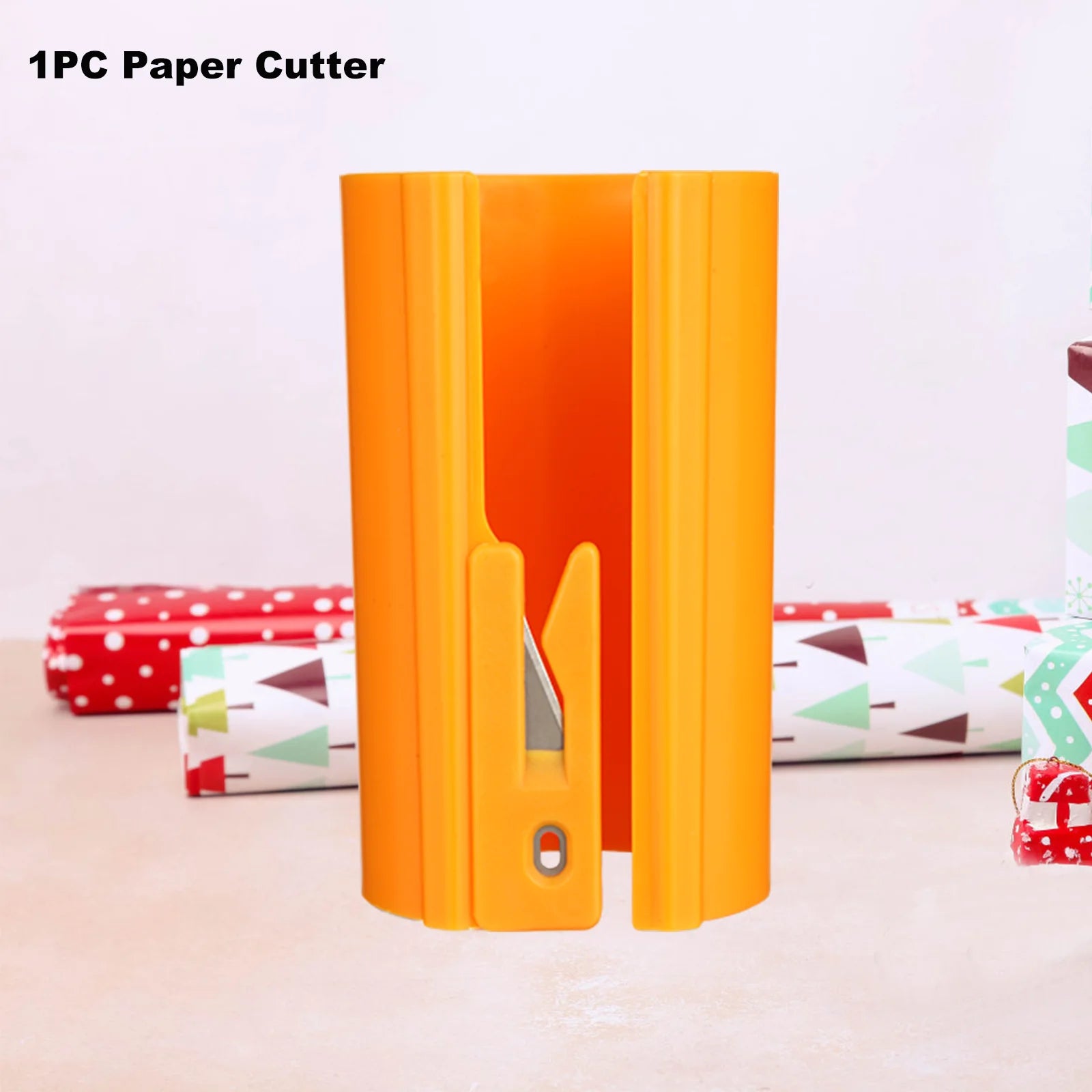 1Pc Portable Mini Paper Cutting Machine Christmas Packaging Paper Cutting Knife Cutting Wrapping Paper Cutter