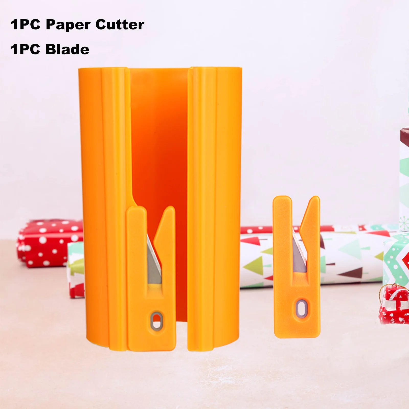 1Pc Portable Mini Paper Cutting Machine Christmas Packaging Paper Cutting Knife Cutting Wrapping Paper Cutter